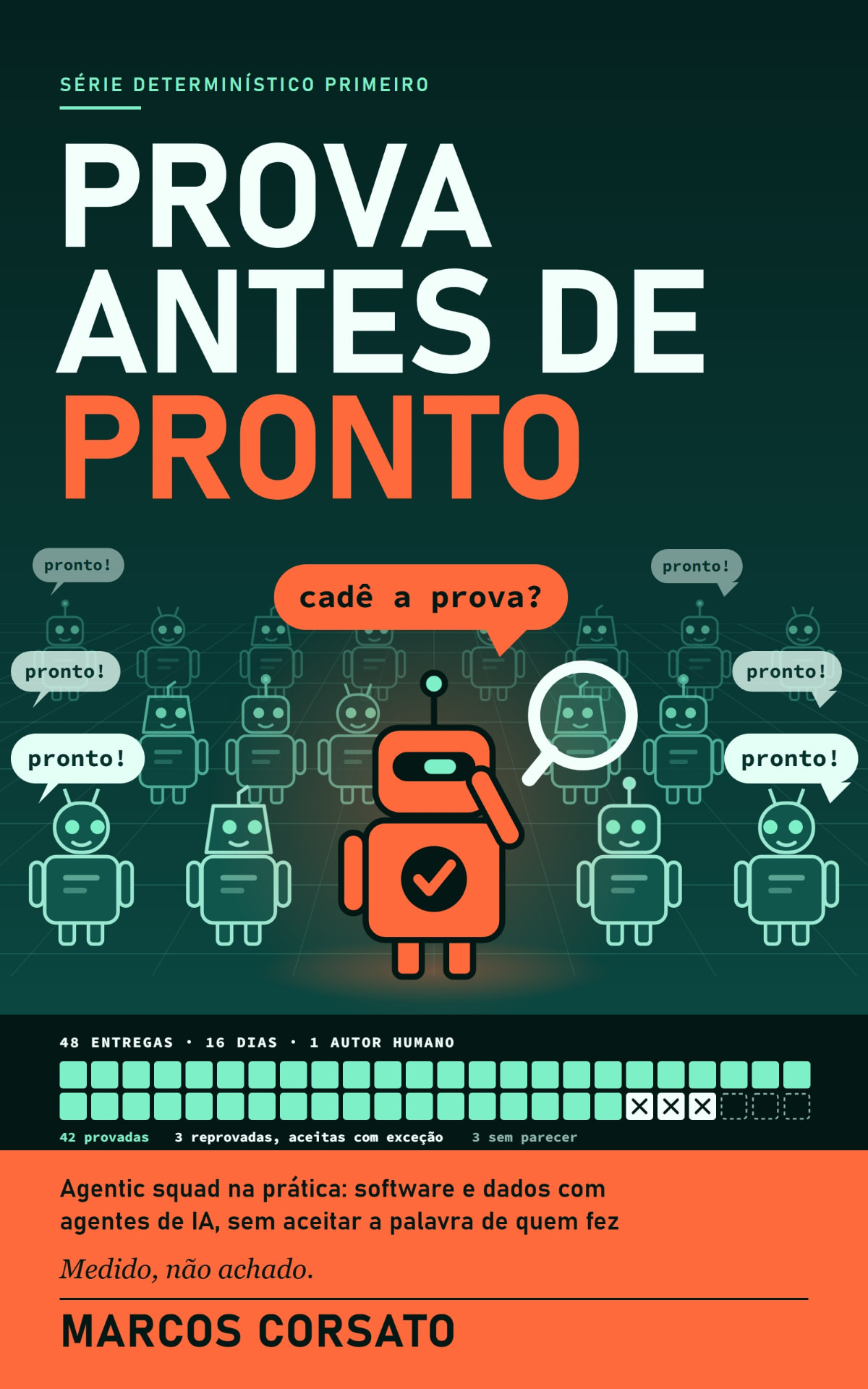 Capa do livro Prova Antes de Pronto